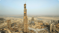 Skyscraper in the desert