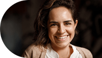Smiling person