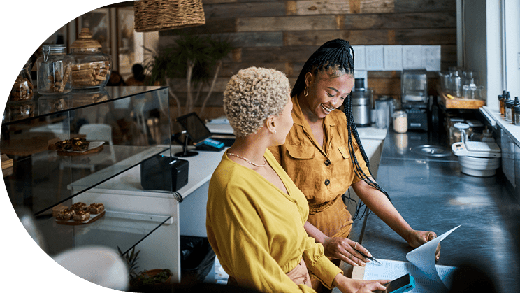 Women work planning