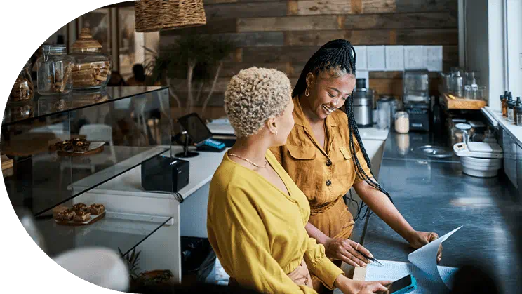 Women work planning