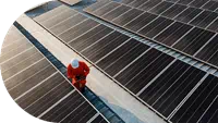 Solar energy worker
