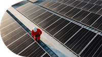 Solar energy worker