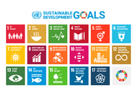 UN 17 SDGs table