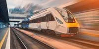 train-going-fast