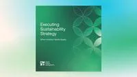 Cover of "Executing Sustainability Strategy"