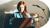 Woman on learning journey