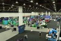 Inside Momentum City: The Global Summit exhibit hall