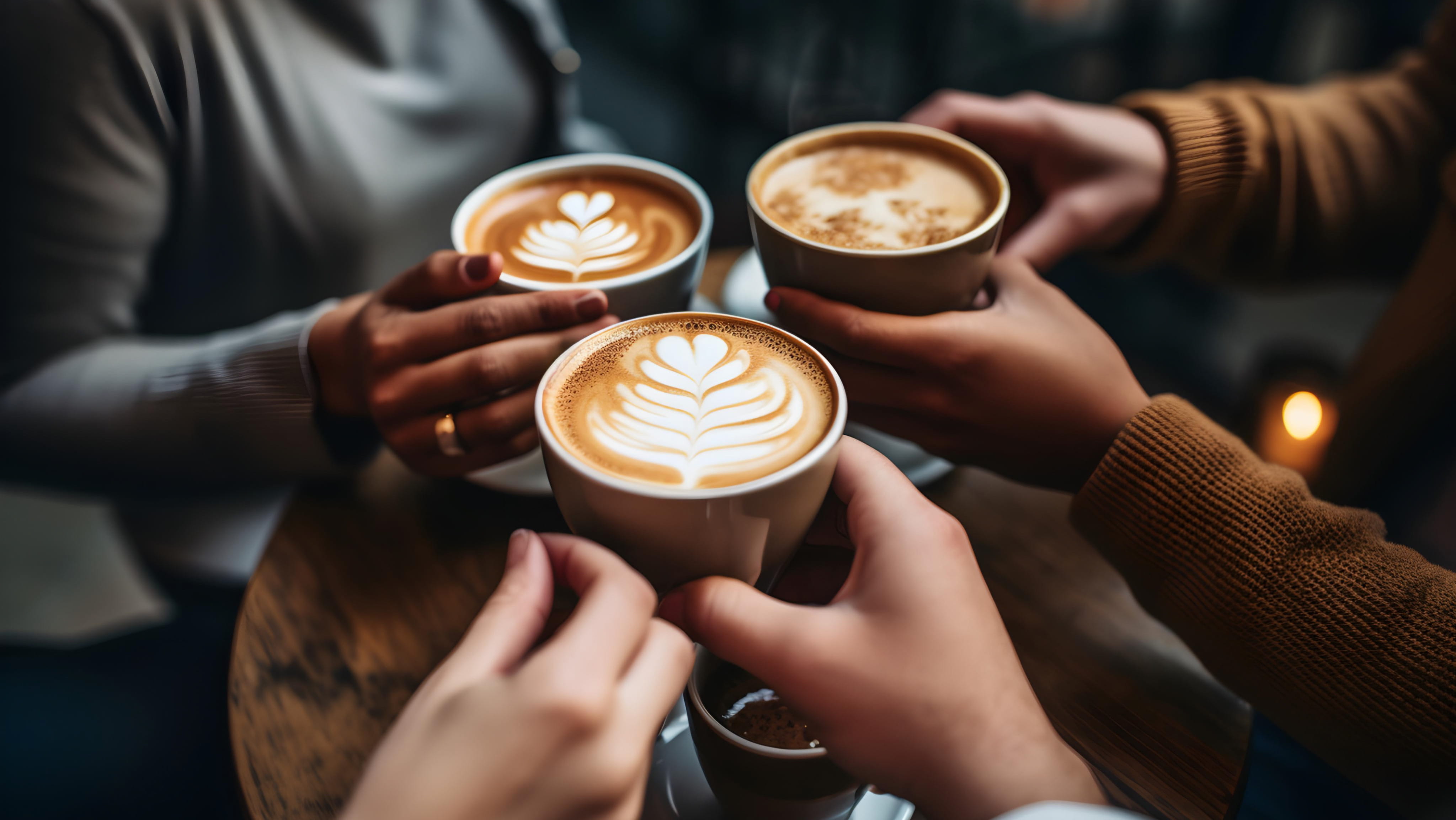 hands-holding-cappuccinos