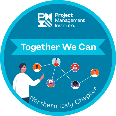 Northern Italy Chapter Badge "Together We Can"