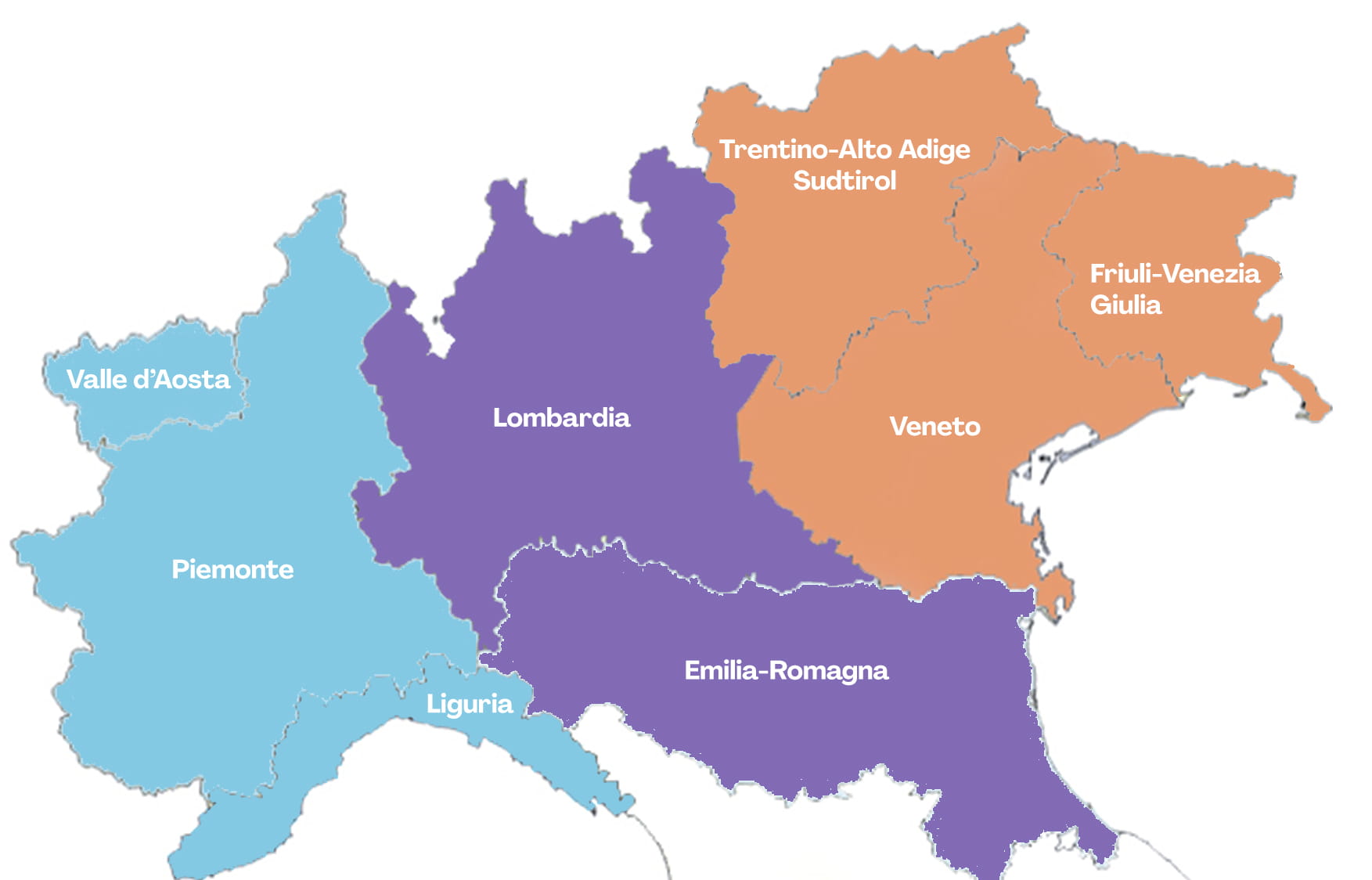 Northern Italy Territories