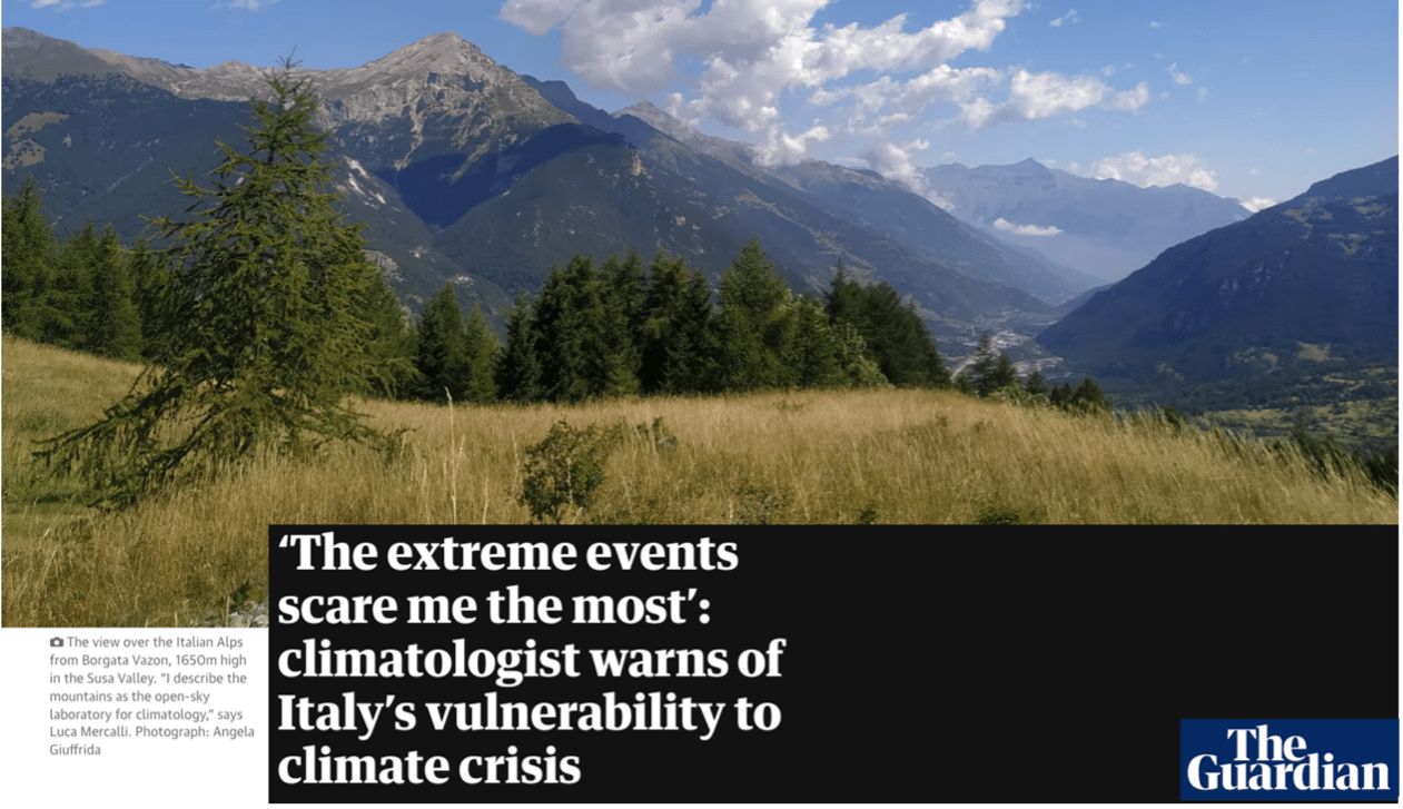 A dramatic summer shows us the impact of Climate Change