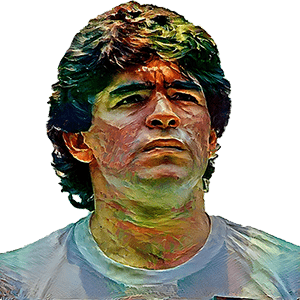 Illustration of Diego Armando Maradona 