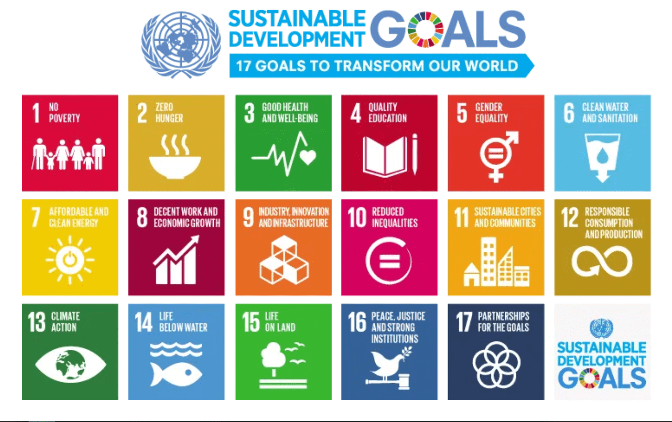 Sustainable Development Goal chart