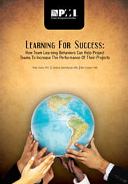 Learning For Success How Team Learning Behaviors Can Help Project Teams To Increase The Performance