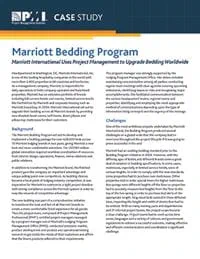 Marriott Bedding Program completes global bedding upgrade with ...