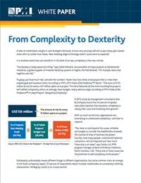 From Complexity to Dexterity | PMI