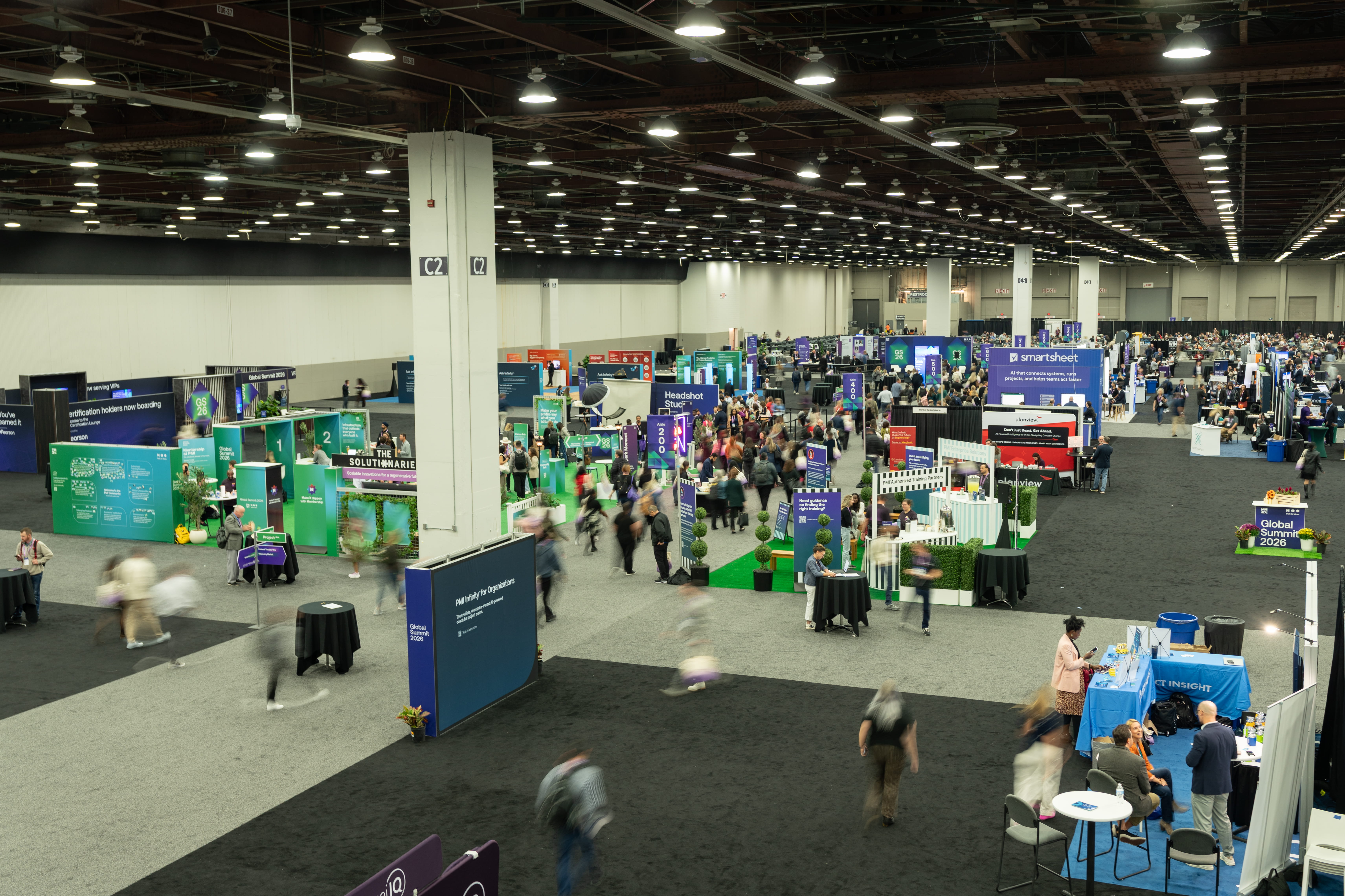 Inside Momentum City: The Global Summit exhibit hall