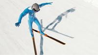 skier-going-downhill