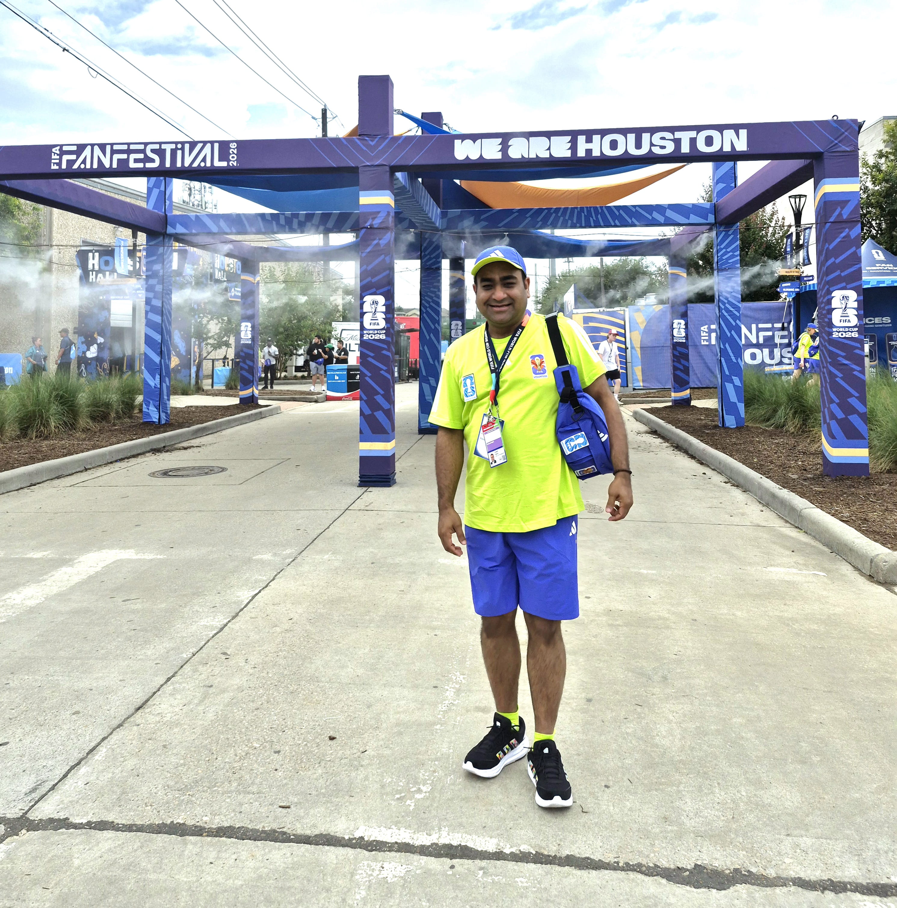 haris-khan-in-front-of-world-cup-in-houston