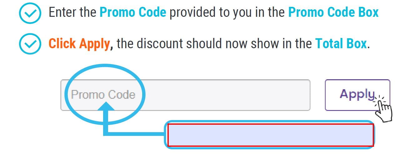 Promo code image