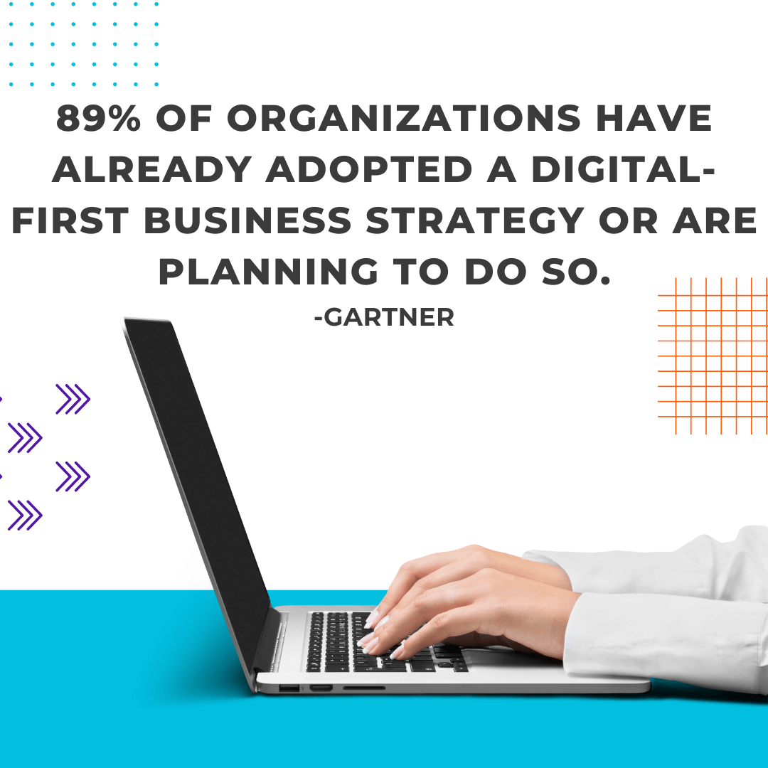 Gartner statistic about digital work