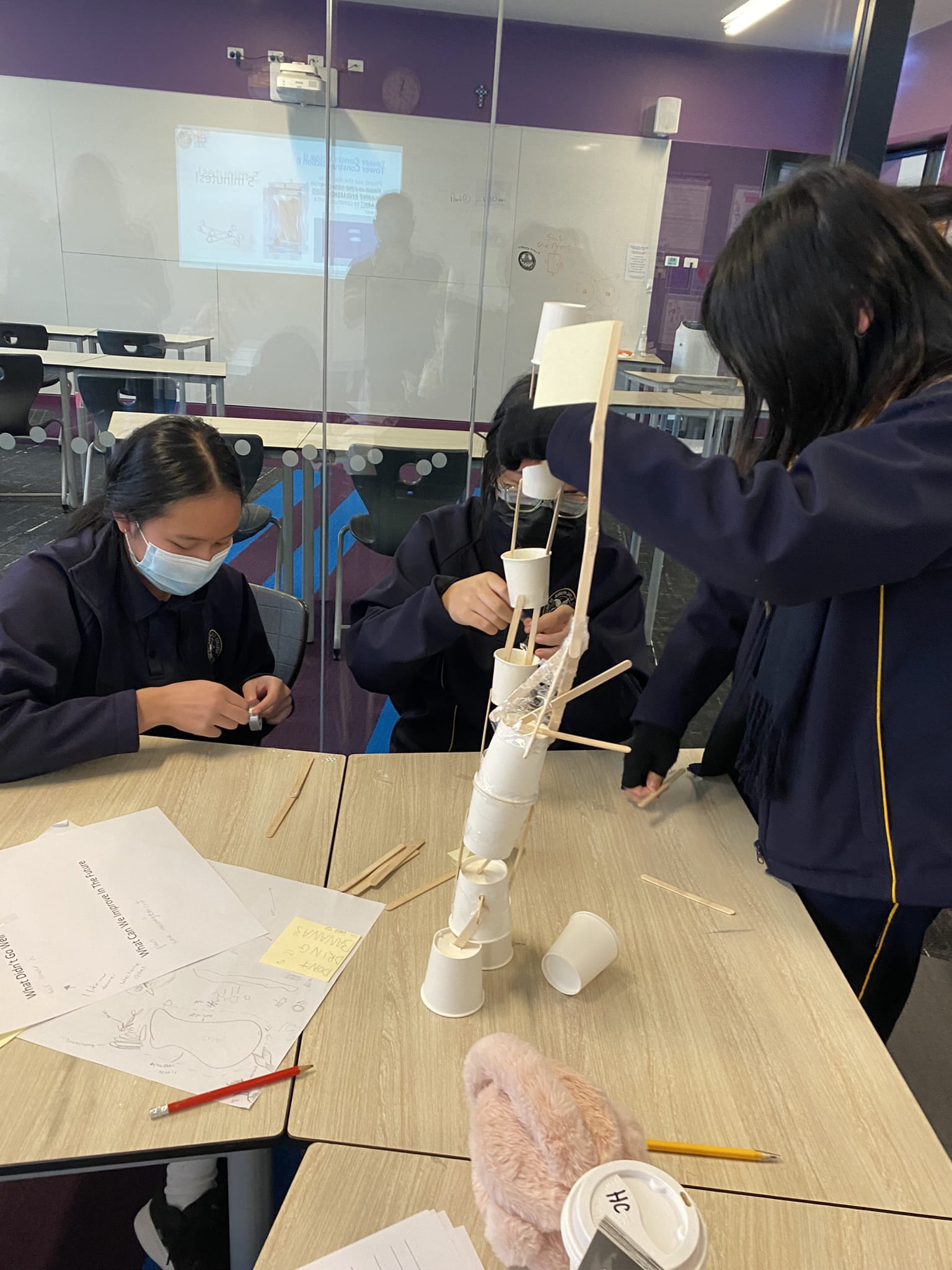 Hours-for-Impact-Australian-Youth-Popsicle-stick-tower
