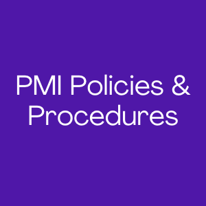 PMI Policies Procedures