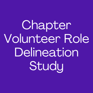 Chapter Volunteer Roles Guide