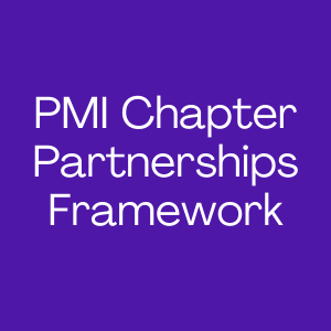 PMI Chapter Partnerships Framework