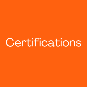 Certifications