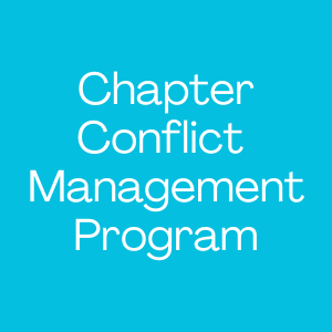 Tile for Chapter Conflict Management Program