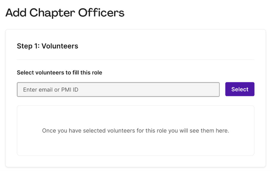 Add Chapter Officers