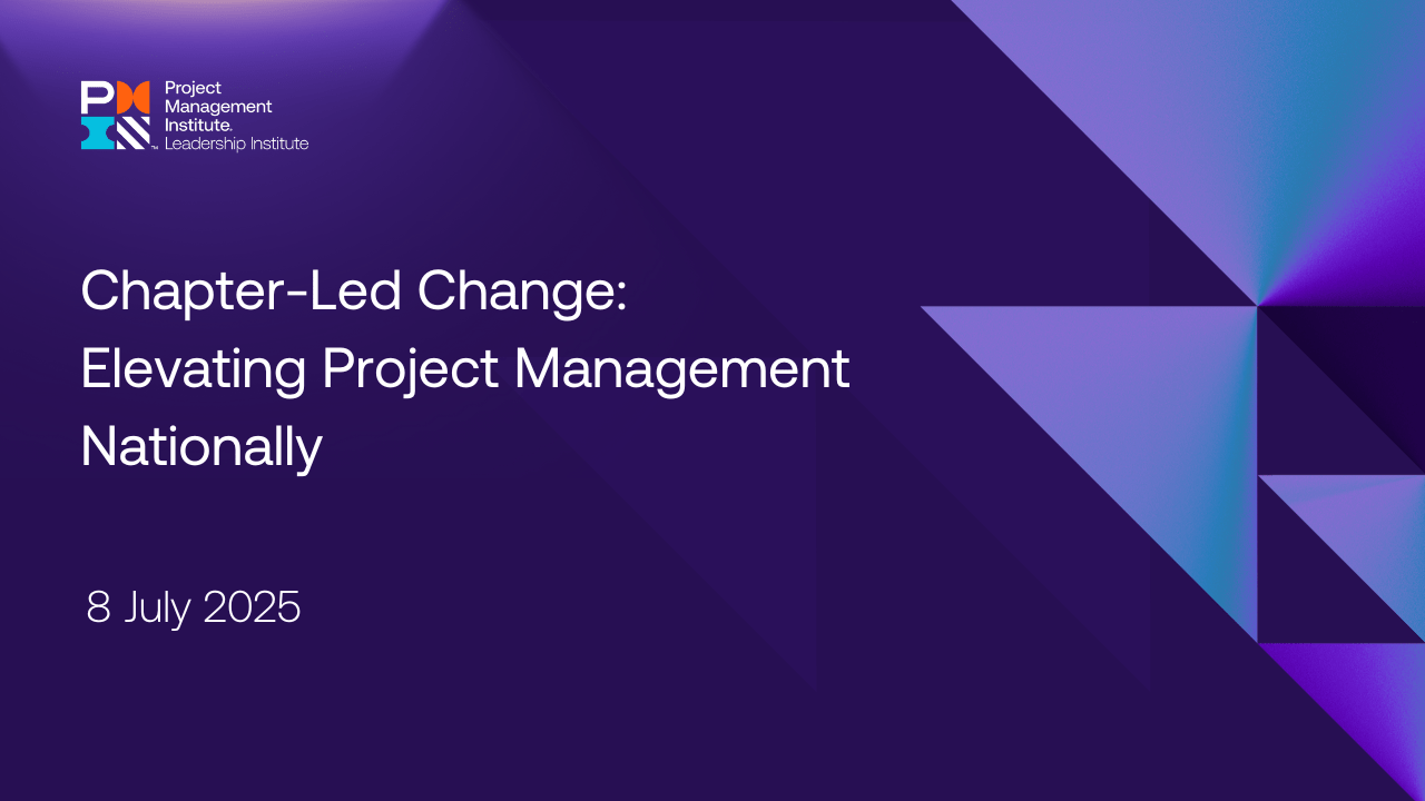 Chapter Led Change Elevating Project Management Nationally