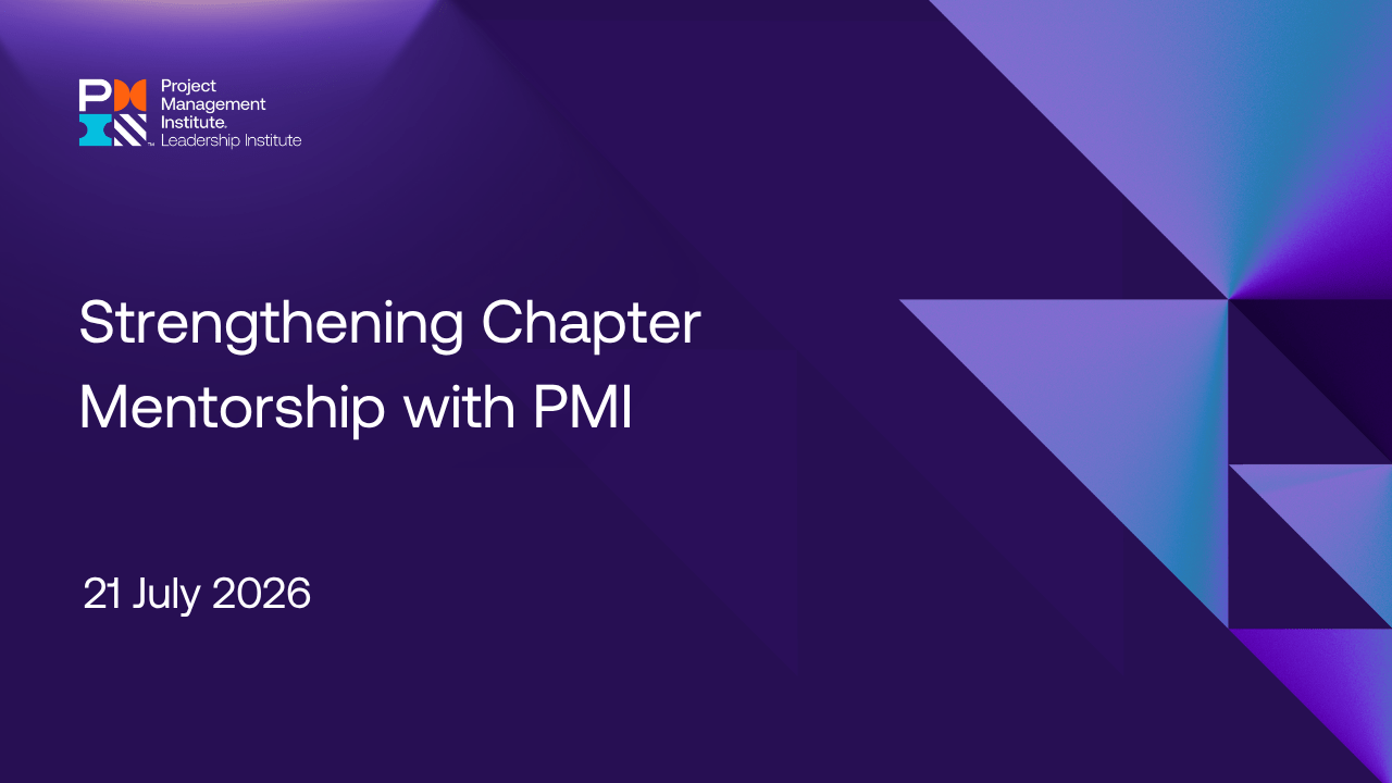 Strengthening Chapter Membership with PMI