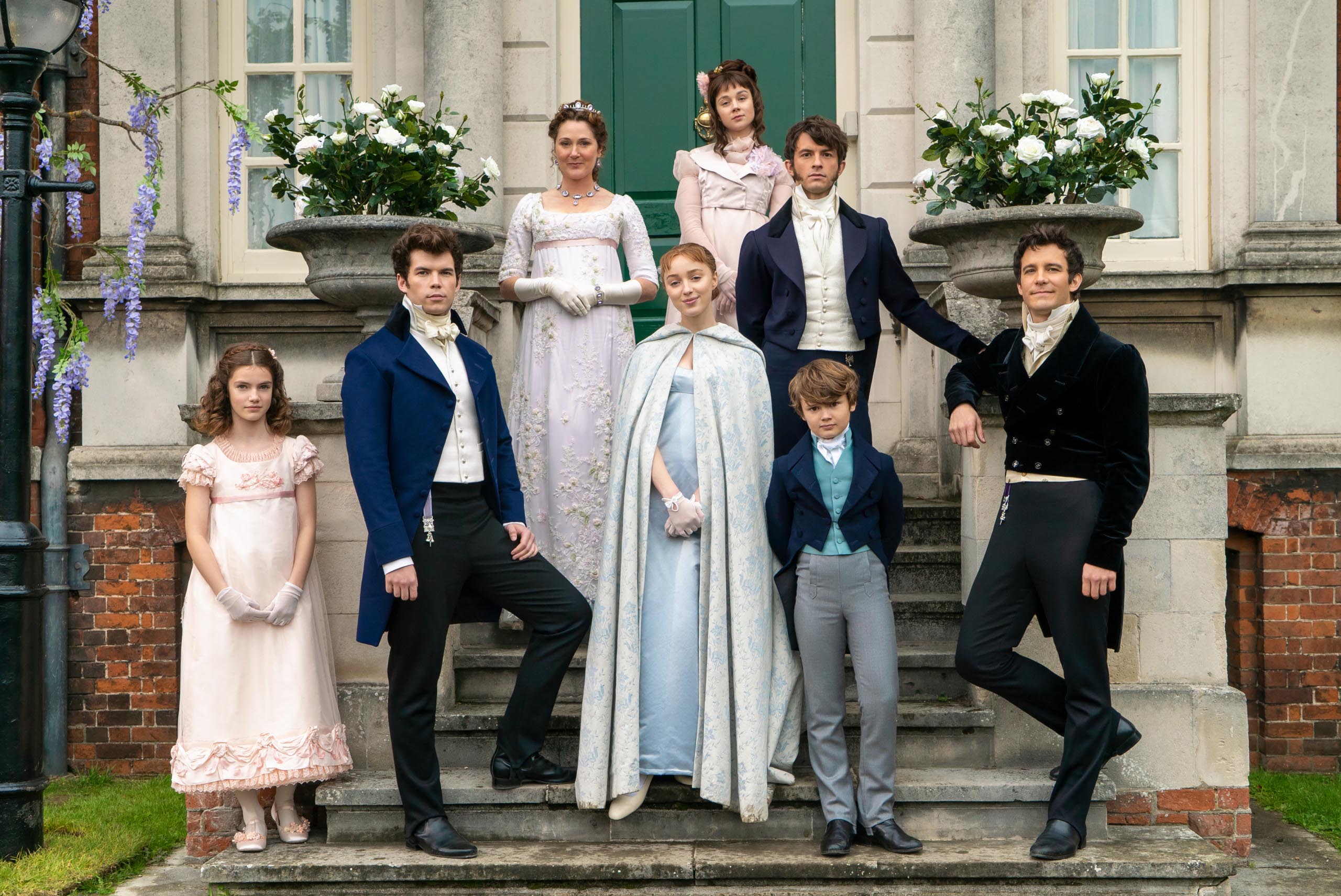 The costumes reflected the color of money