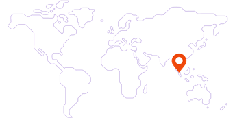 Map of Asia Pacific