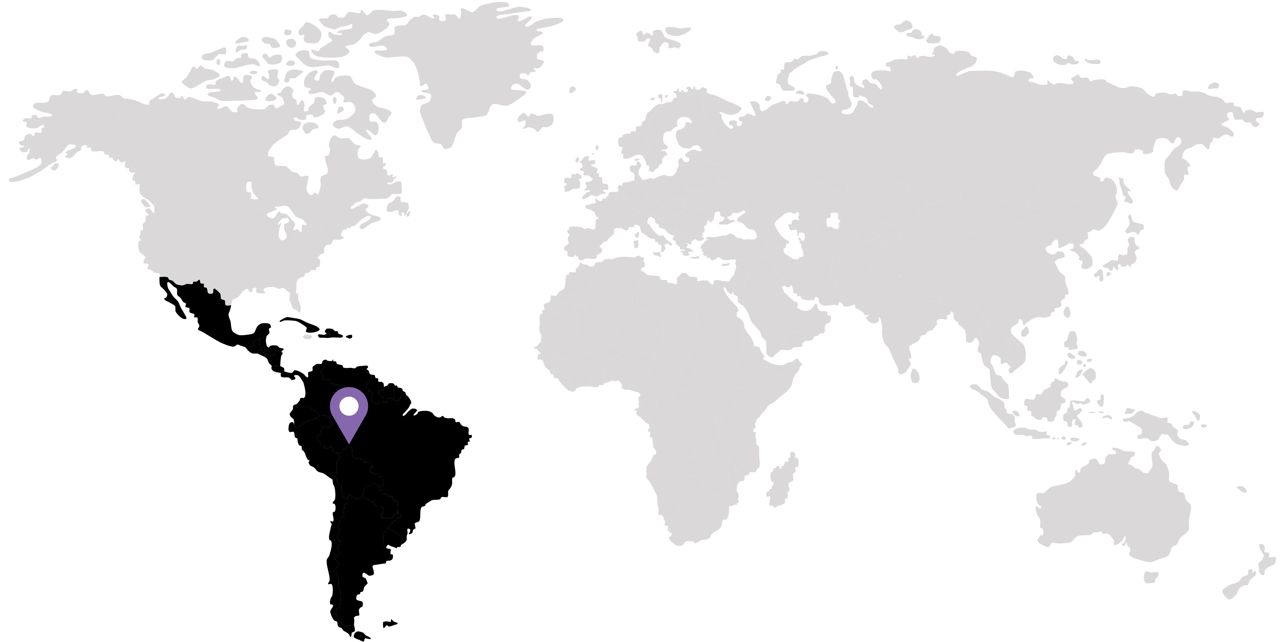 Map image for PMO Success in Latin America